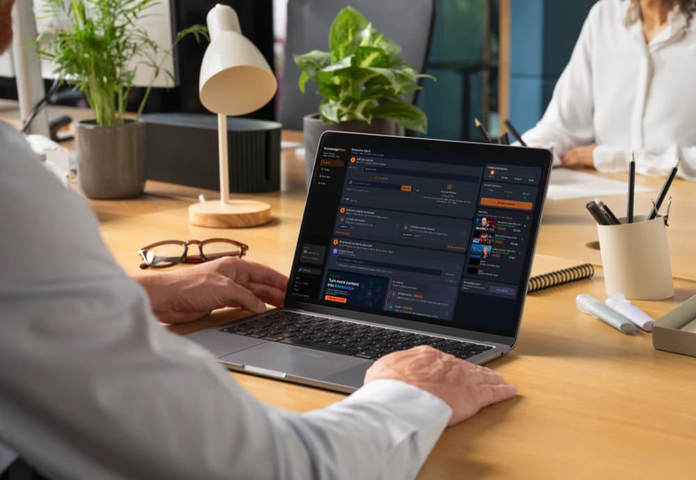 KnowledgePilot's analysis workflow in a research workspace