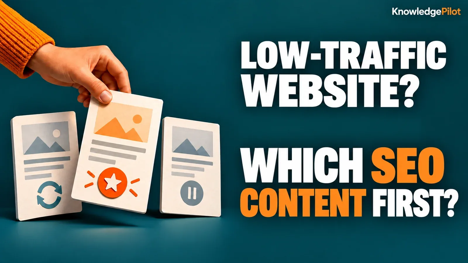 Source preview for Which SEO Content Should a Low-Traffic Website Improve First?